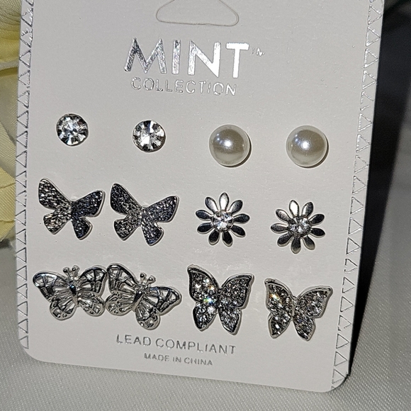 NEW SET OF 6 EARRINGS - Picture 2 of 8